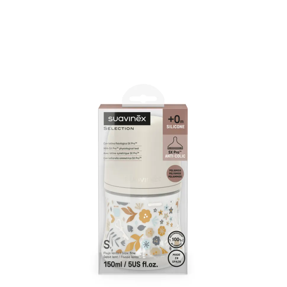 Biberon 150 ml avec tétine sx pro s wonderland beige