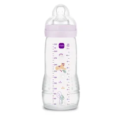 Biberon 330ml easy active coloré lilas