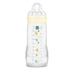 Biberon 330ml easy active coloré pearl