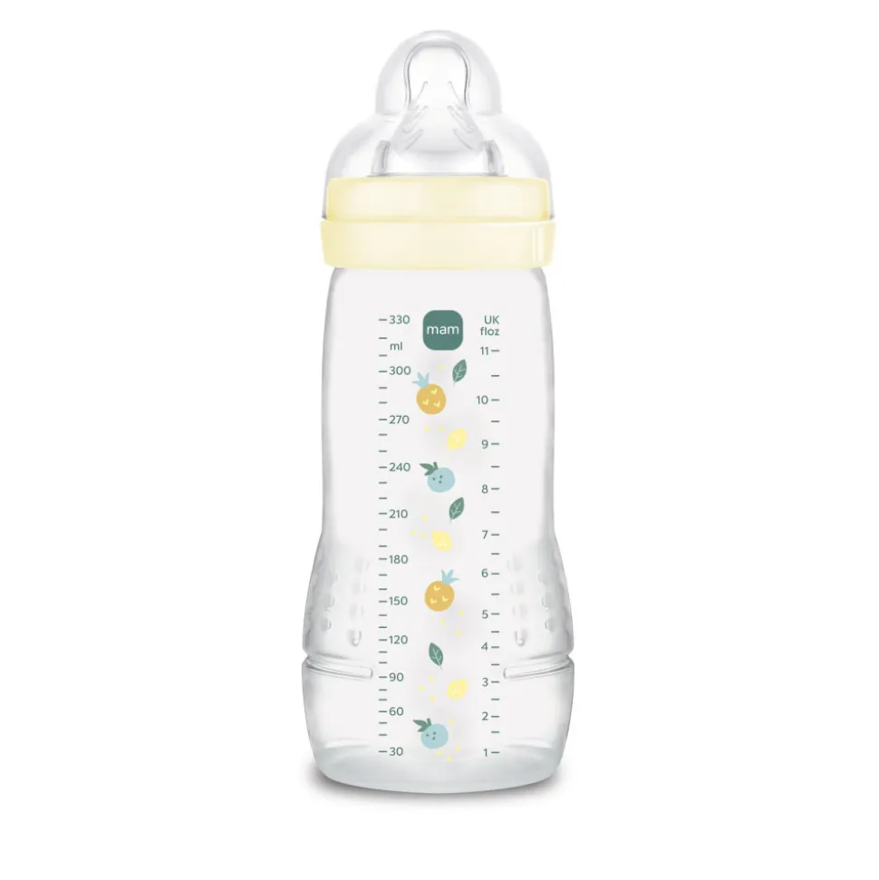 Biberon 330ml easy active coloré pearl