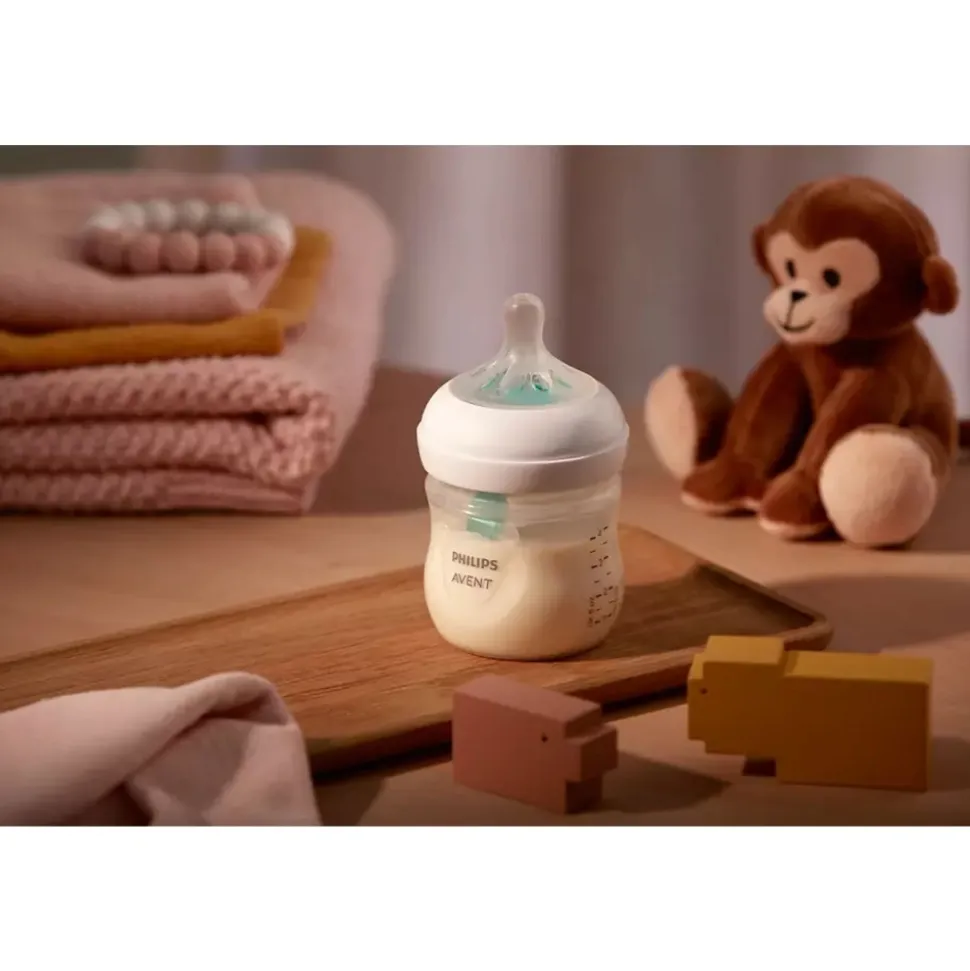 Biberon natural response 125 ml avec valve airfree
