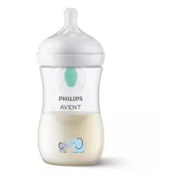Biberon natural response 260 ml eléphant avec valve airfree