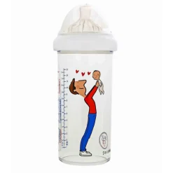 Biberon papa 360 ml 6 mois+