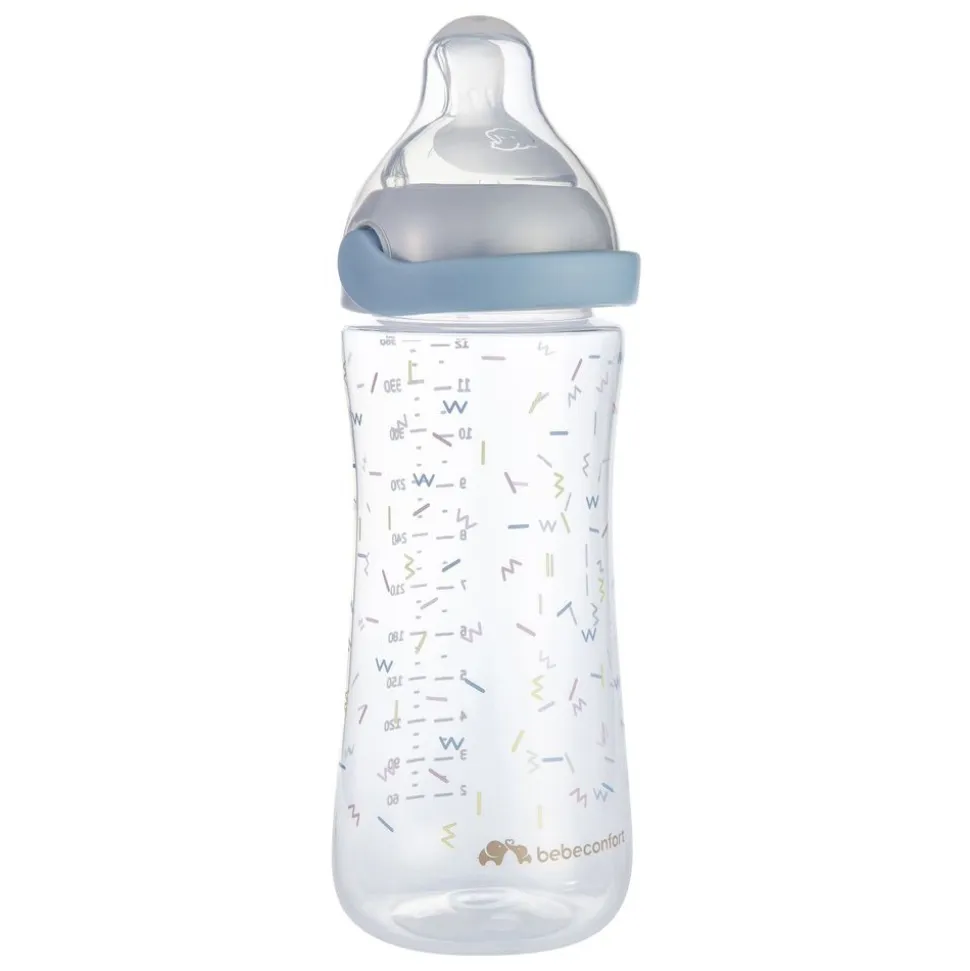 Biberon pp physio air confort 360 ml memphis/blue