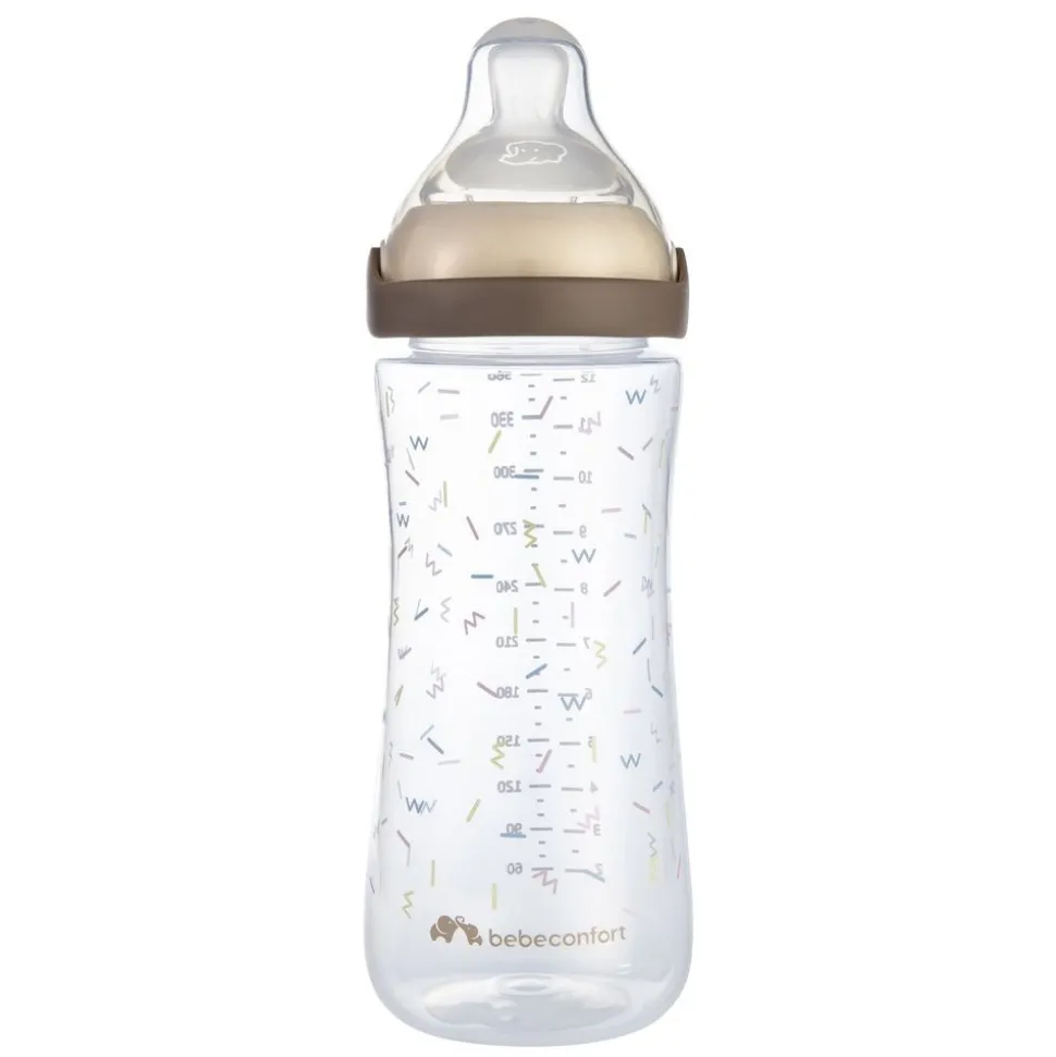 Biberon pp physio air confort 360 ml memphie/sand