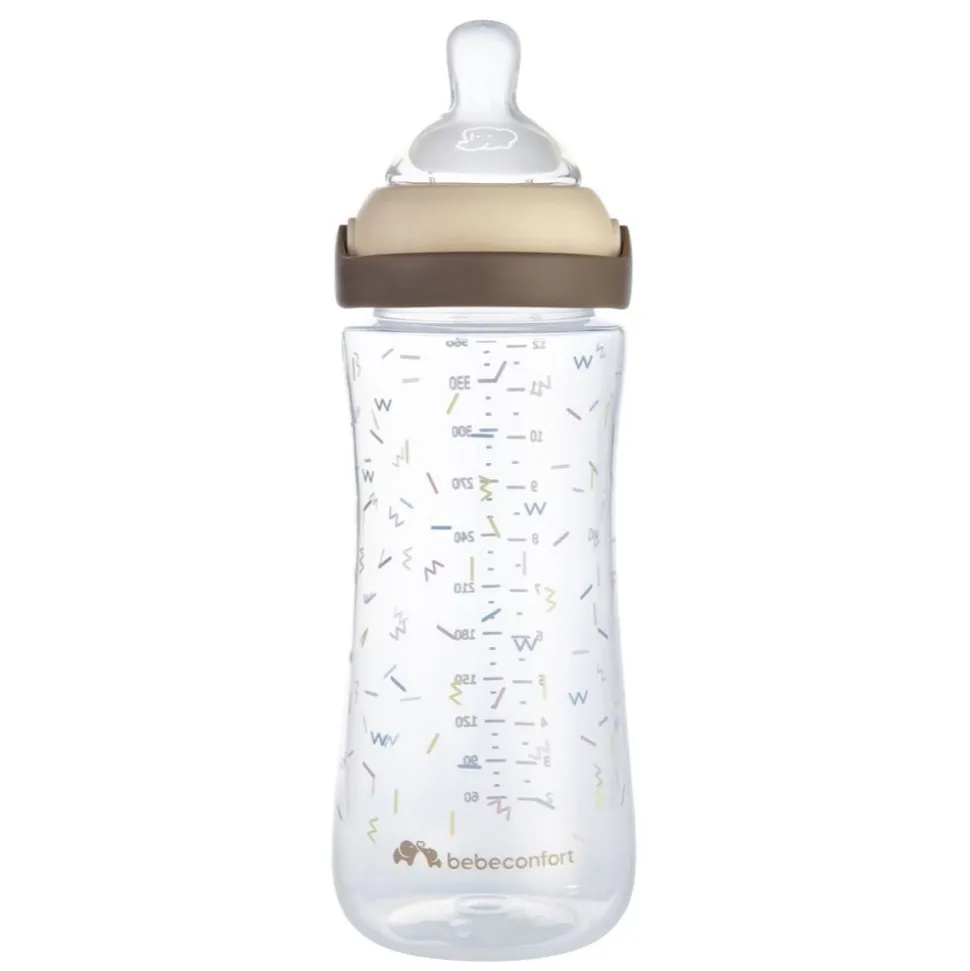 Biberon pp physio air confort 360 ml memphie/sand