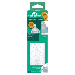 Biberon pp physio air confort 270 ml memphis/blue