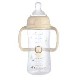 Biberon pp physio air confort 270ml avec poignées sand