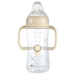 Biberon pp physio air confort 270ml avec poignées sand