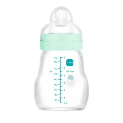 Biberon verre 170 ml aqua