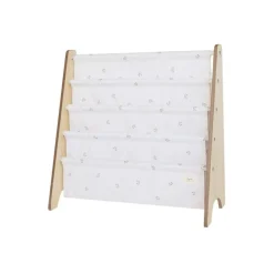 Bibliothèque enfant myrtilles taupe