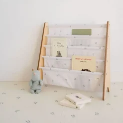 Bibliothèque enfant myrtilles ivoire