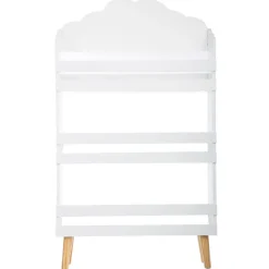 Bibliothèque enfant nuage blanc