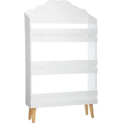 Bibliothèque enfant nuage blanc