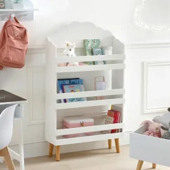 Bibliothèque enfant nuage blanc