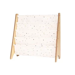 Bibliothèque enfant terrazzo crème