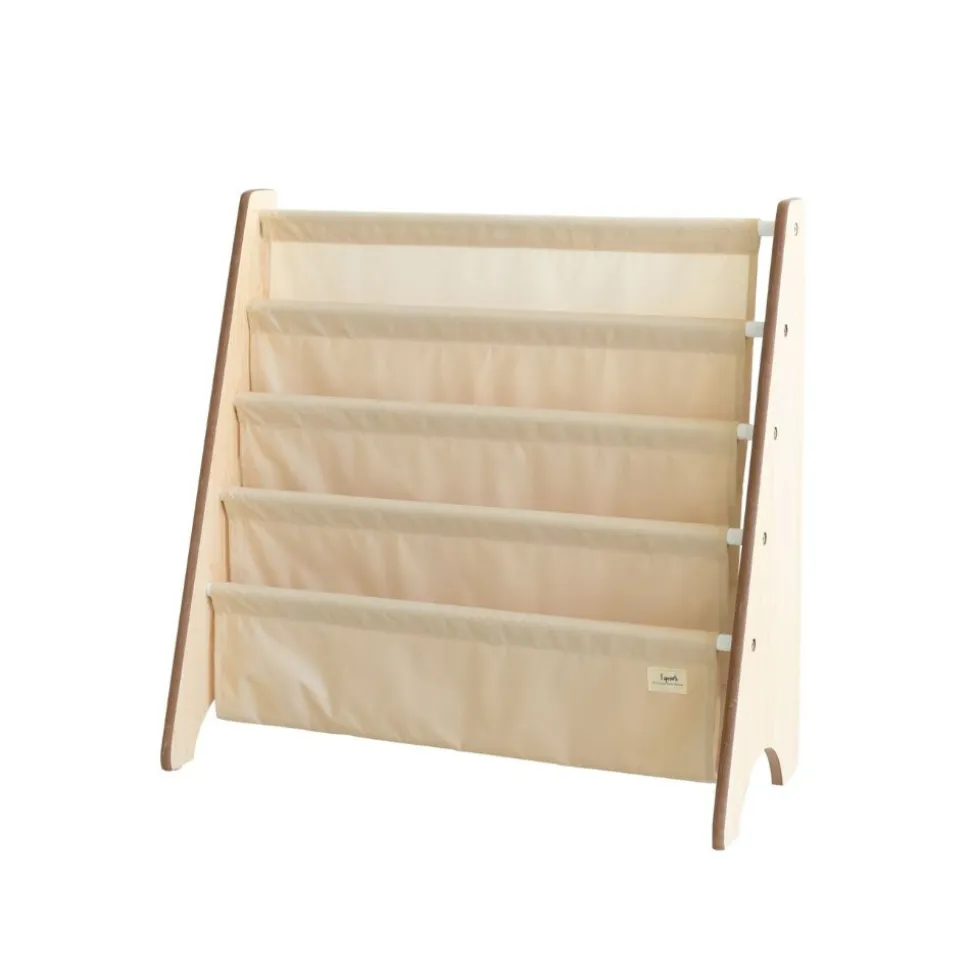 Bibliothèque enfant uni beige