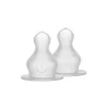 Bibs baby bottle nipple round silicone 2 pack slow flow