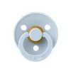 Bibs pacifier colour 2 pack latex size 1 white/baby blue
