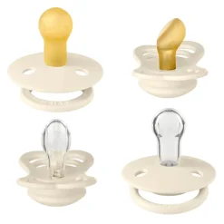 Bibs pacifiers try-it collection size 2 ivory