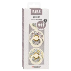 Bibs pacifiers try-it colour liberty eloise 3 pack