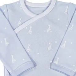 Body croisé 1 mois sophie la girafe bleu
