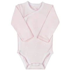 Body croisé 3 mois sophie la girafe rose