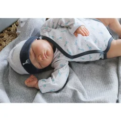 Body croisé 3 mois sophie la girafe - bleu nuit