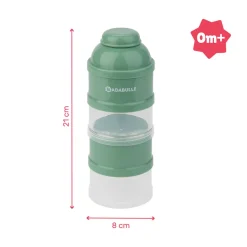 Boite doseuse de lait babydose verte