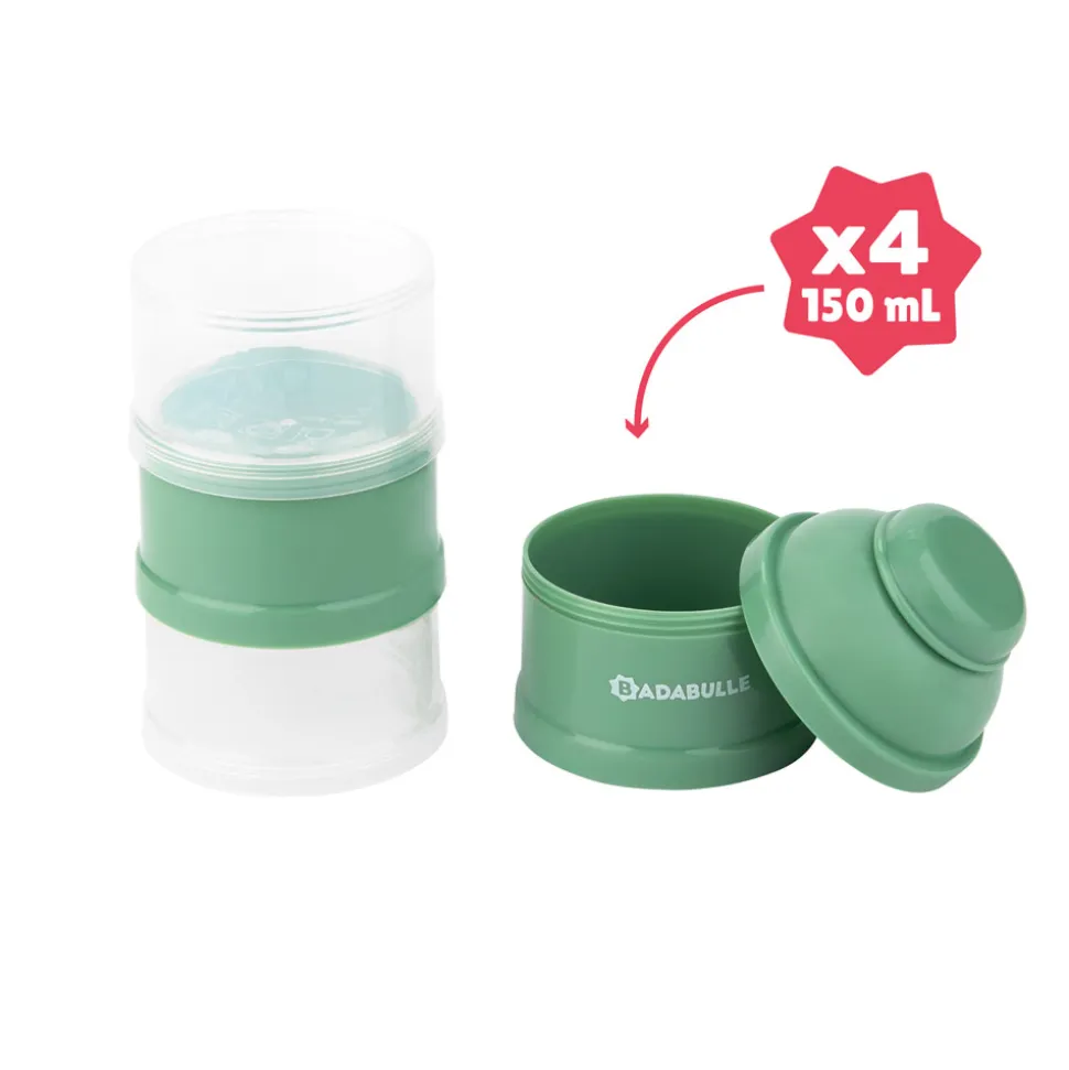 Boite doseuse de lait babydose verte
