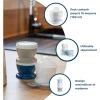 Boite doseuse lait bleu océan - 3 compartiments