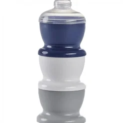 Boite doseuse lait gris charme - 3 compartiments