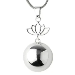 Bola de grossesse argent et lotus