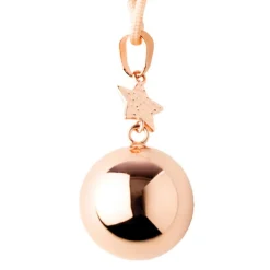 Bola de grossesse or rose et étoile