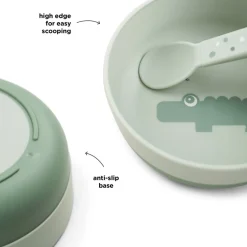 Bol foodie croco vert