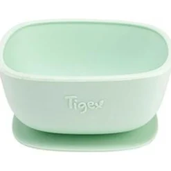 Bol silicone à ventouse vert