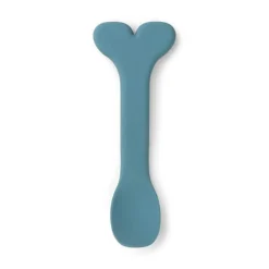 Bol ventouse et cuillère silicone wally bleu