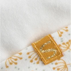 Bonnet bébé naissance jaune topaze promenons nous