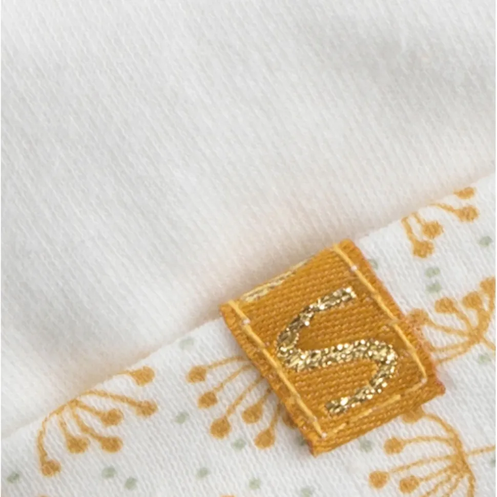 Bonnet bébé naissance jaune topaze promenons nous