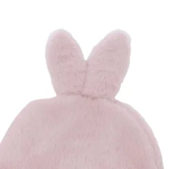 Bonnet lapin en fausse fourrure angora - pétale 12/18 mois