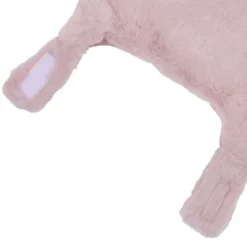 Bonnet lapin en fausse fourrure angora - pétale 0/6 mois