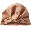 Bonnet naissance forme turban - cassonade