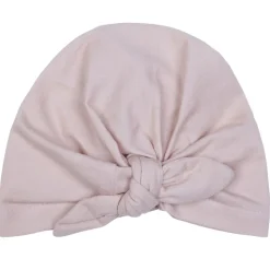 Bonnet naissance forme turban - nude