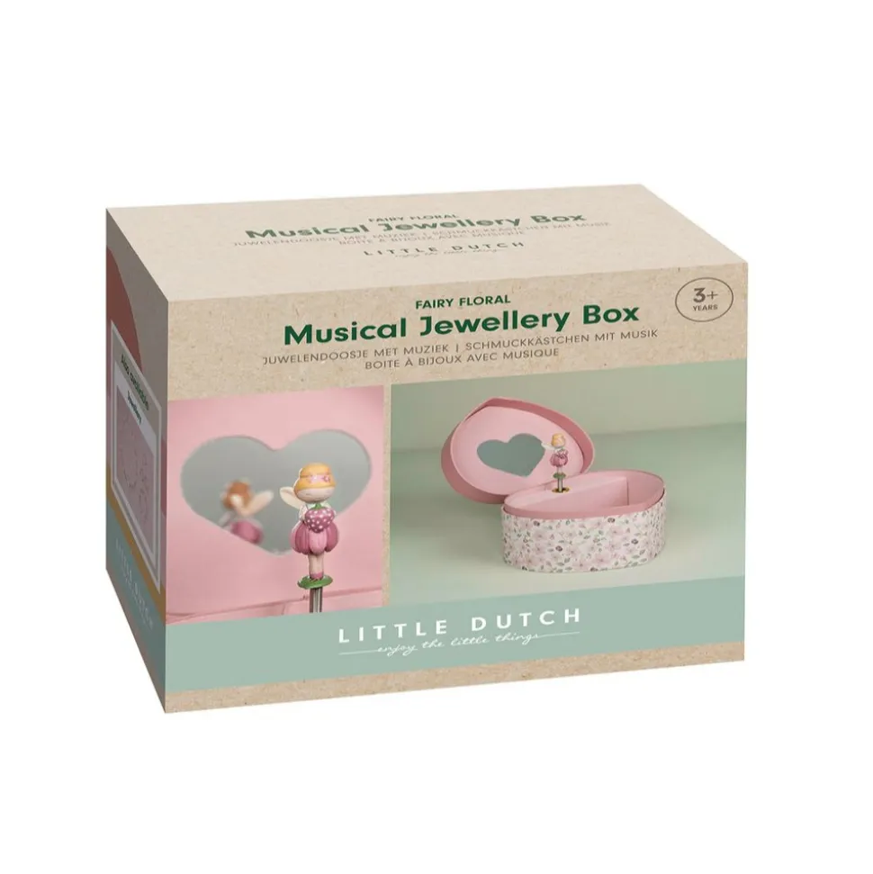 Boîte à bijoux musicale - coeur