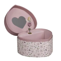 Boîte à bijoux musicale - coeur