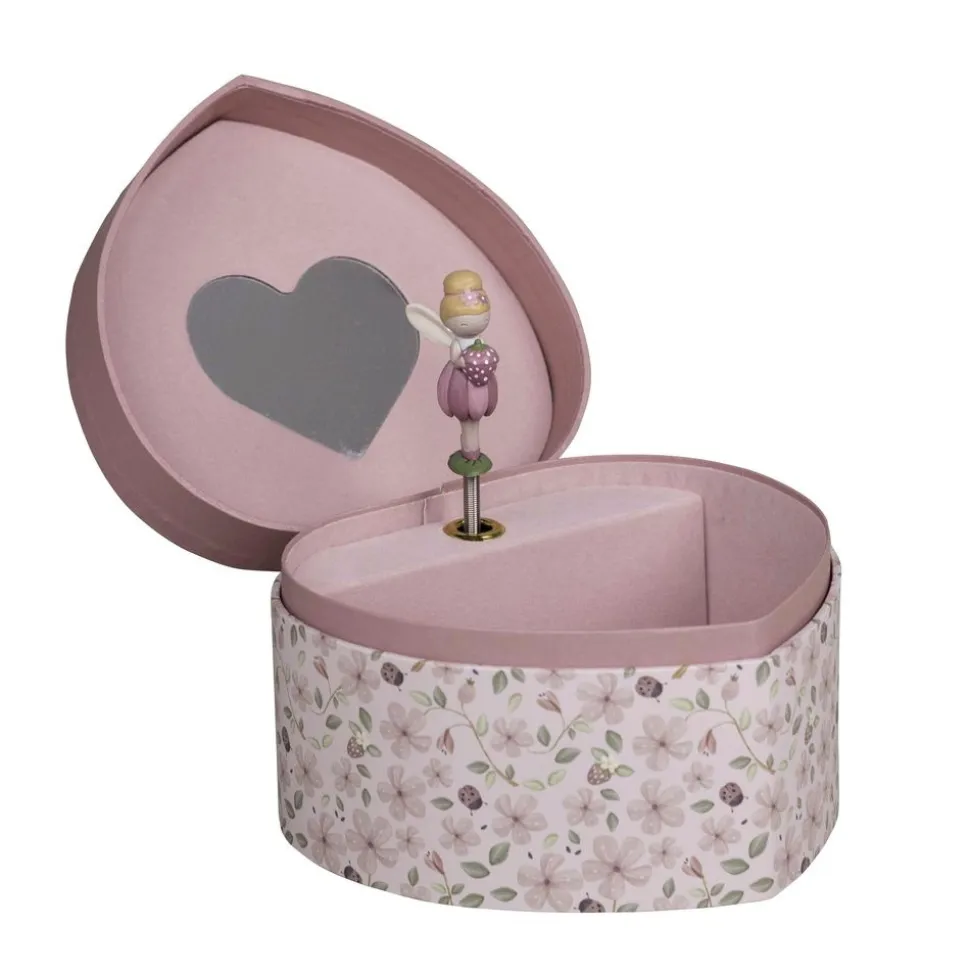Boîte à bijoux musicale - coeur