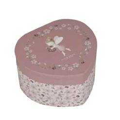 Boîte à bijoux musicale - coeur