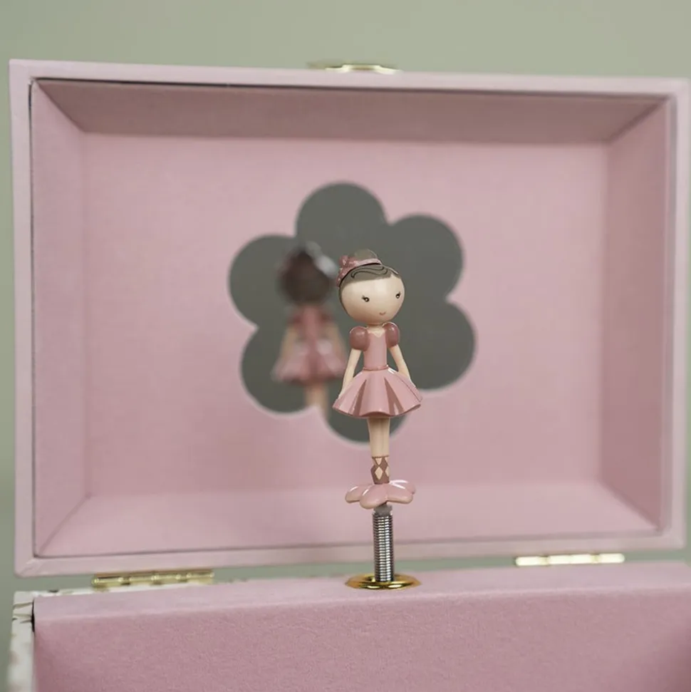 Boîte à bijoux musicale - rosa