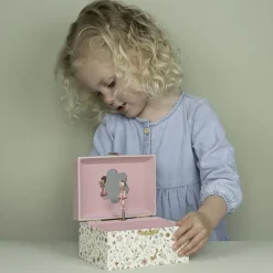 Boîte à bijoux musicale - rosa