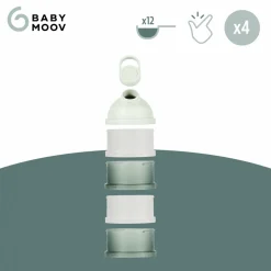 Boîte doseuse babydose ergonomique vert